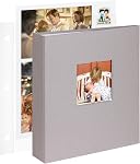 1DOT2 8.5x11 Inch Large 3 Ring DIY Scrapbook Photo Album with 30 Plastic Sleeves 60 Pages Blank Scrapbooks, 8.5 x 11 Scrap Book Albums for Baby Travel Wedding Graduation kids (Pink Cover/White Pages)