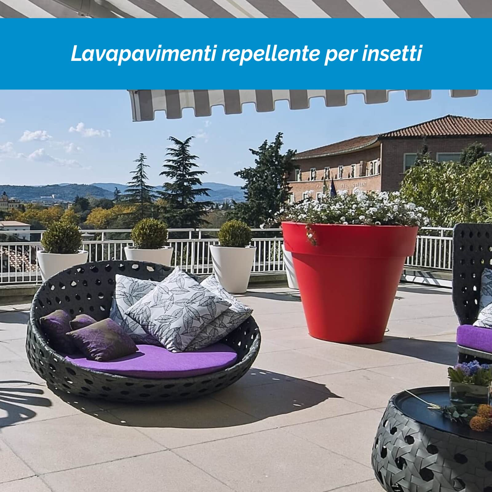 LAVAPAVIMENTI IGIENIZZANTE Repellente per Insetti Repel Bet CONCENTRATO - Tanica da 30 L
