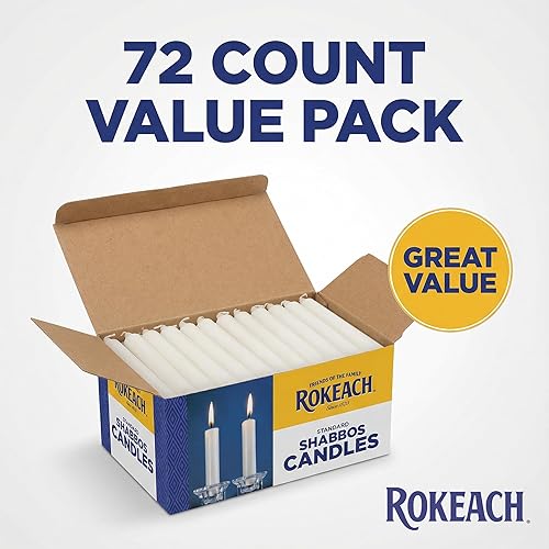 Miniatura 8 de ROKEACH VELA SABBATH ISRAELI, 72 unidades (paquete de 1)