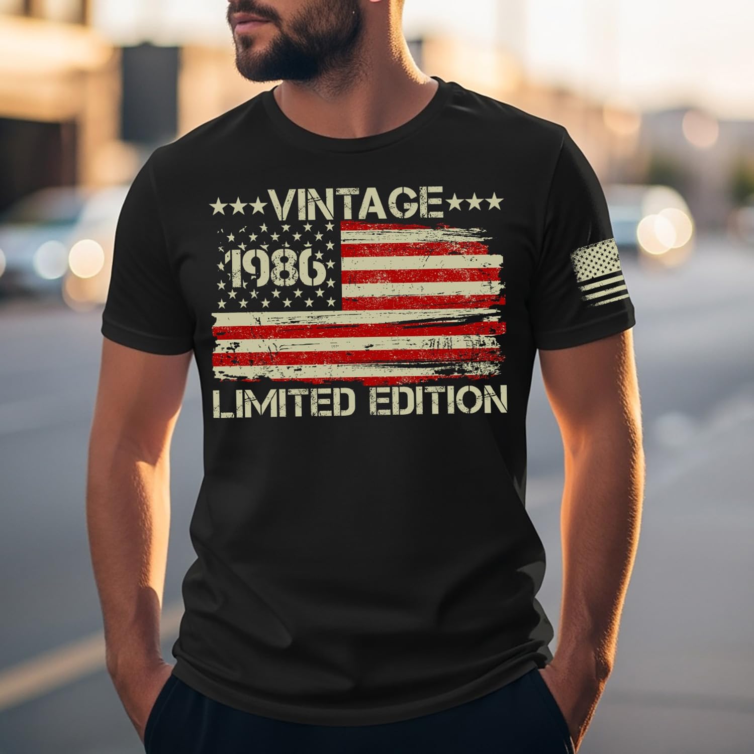 40th Birthday Gifts for Men Shirt,1986 Shirts,40th Birthday Decorations image 2