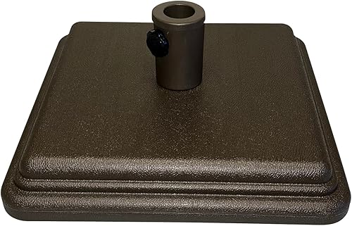 Miniatura 6 de Base de sombrilla de peso de 40 libras diseñada para ser utilizada con una mesa de patio