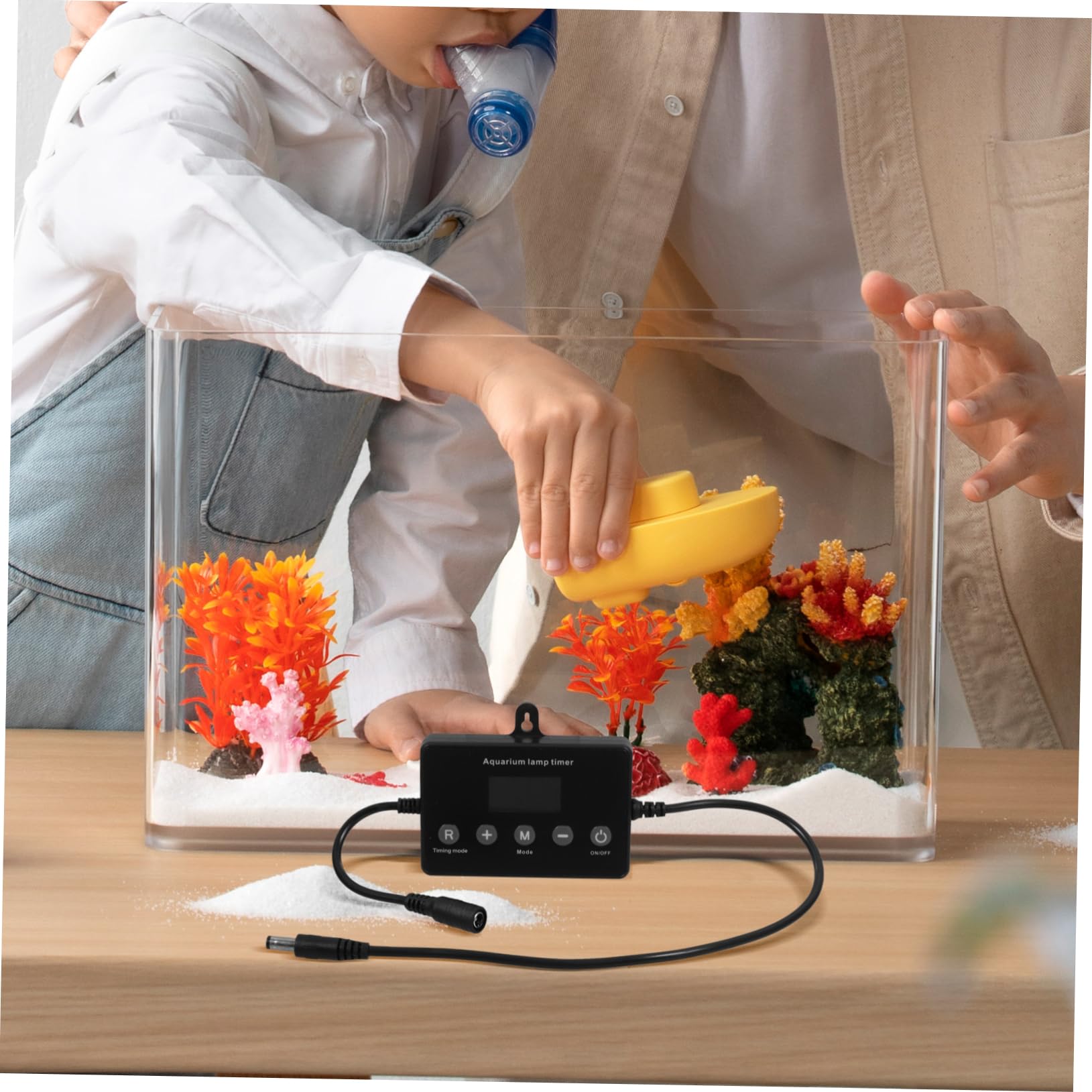 Hemobllo 3stücke Led Fish Tank Controller Mit Intelligentem Und Timer-Funktion Für Aquarien Wasserfreundlicher Led-Controller Für Präzise Lichtsteuerung Und Stimmungsvolle Beleuchtung
