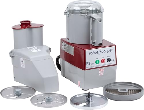Robot Coupe R2 DICE food processor, Gray