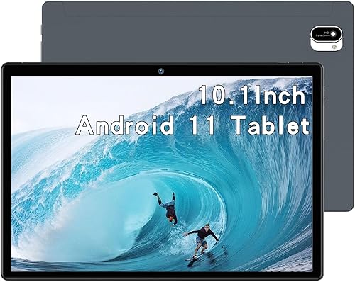 Miniatura 1 de AOYODKG Tablet Android 11 de 10 pulgadas, tableta Android más reciente procesador de 1.8 GHz de cuatro núcleos, 64 GB de ROM + 4 GB de