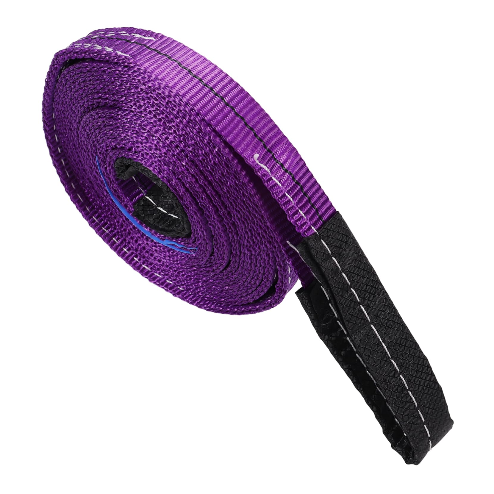 Unomor 5m Lifting Sling Tow Strap Hooks Rigging Straps Heavy Duty Lifting Weight Belt