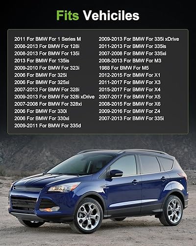 Miniatura 6 de SCITOO Regulador de resistencia del motor del ventilador HVAC para 2011 para BMW Serie 1 M, 128i, 135i, 135is, 323i, 325i, 325xi, X4, X5, 2008-2015