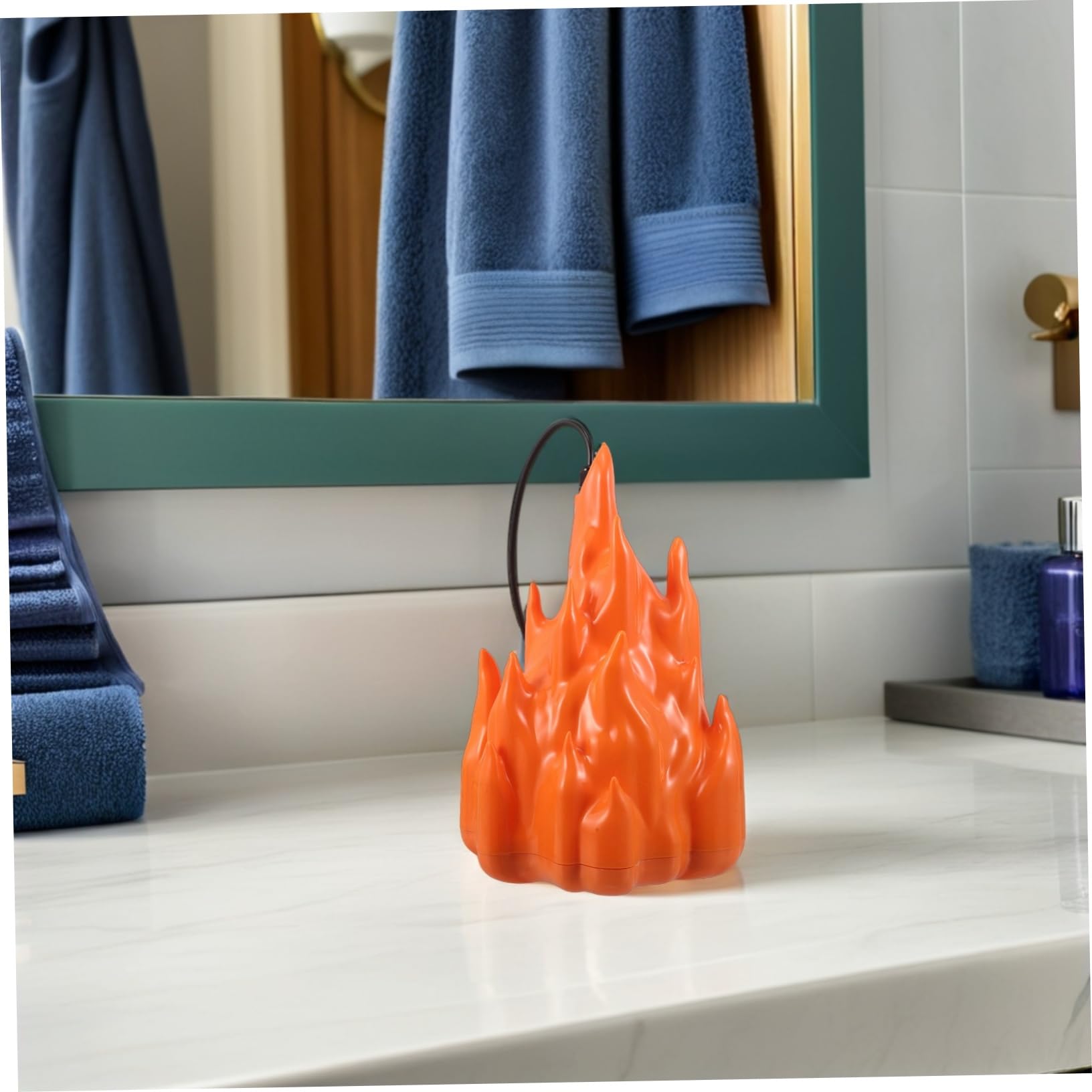 Alipis Lampadina Effetto Fuoco LED Luce Fiamma Tremolante per Patio e Campeggio Lampada Notturna Decorativa Illuminazione Fiamma per Appartamento e Arredamento