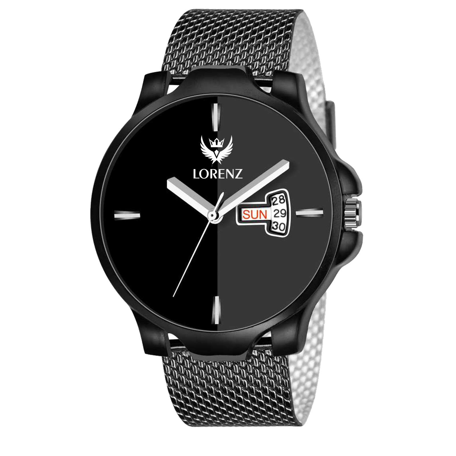 LORENZ Day and Day Functioning Analogue Watch for Men | Watch for Boys- Mk-3015K (B07Y8KJ62Y) Amazon Price History, Amazon Price Tracker