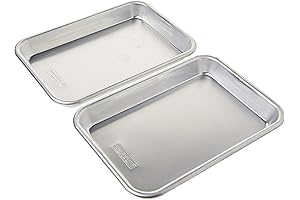 Nordic Ware 2-Piece Eighth Sheet Burger Serving Tray Set