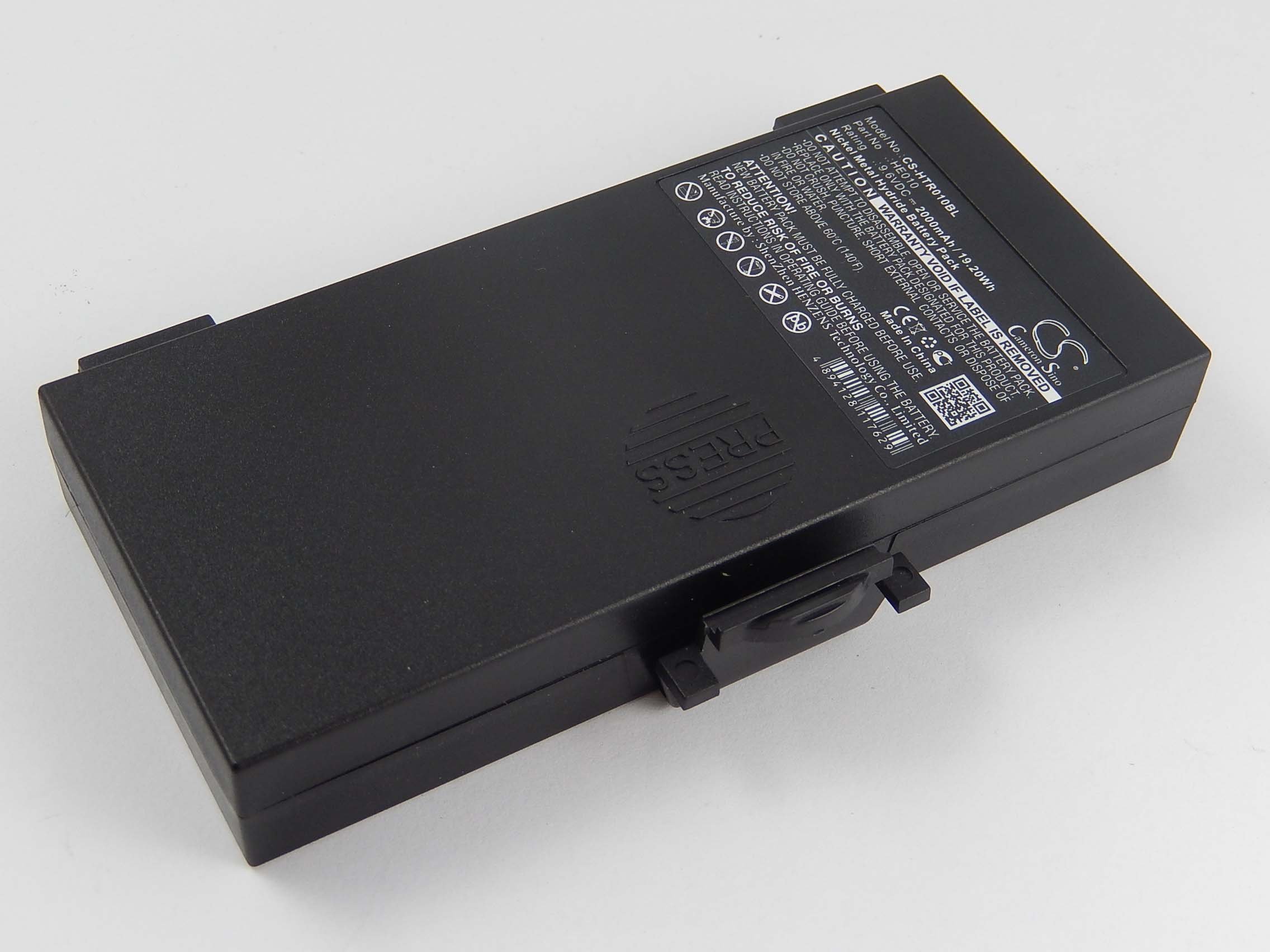 vhbw Batterie NiMH 2000mAh (9.6V) pourTélécommandes, Remote Control comme 6830300, 68303000, 68303010, 68303020