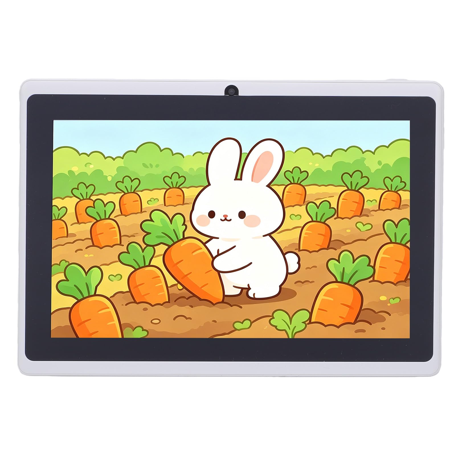 Karlak Tablet per Ragazzi Tablet per Ragazzi Apprendimento Bambini Schermo HD da 8 Pollici 2 GB 16 GB Doppia Fotocamera Supporto Regolabile Custodia Antiurt (Verde)