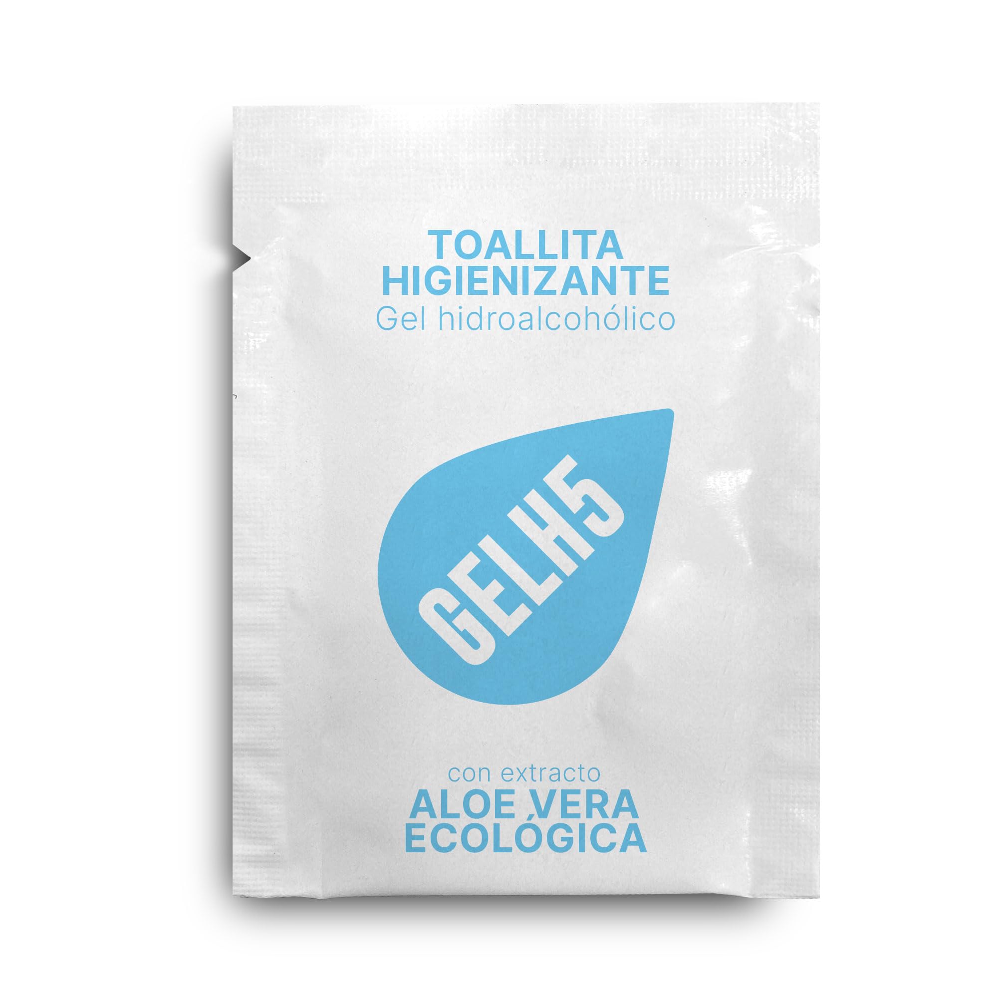 1000 uds | Toallitas Gel higienizante para manos | Limpieza de las manos en profundidad