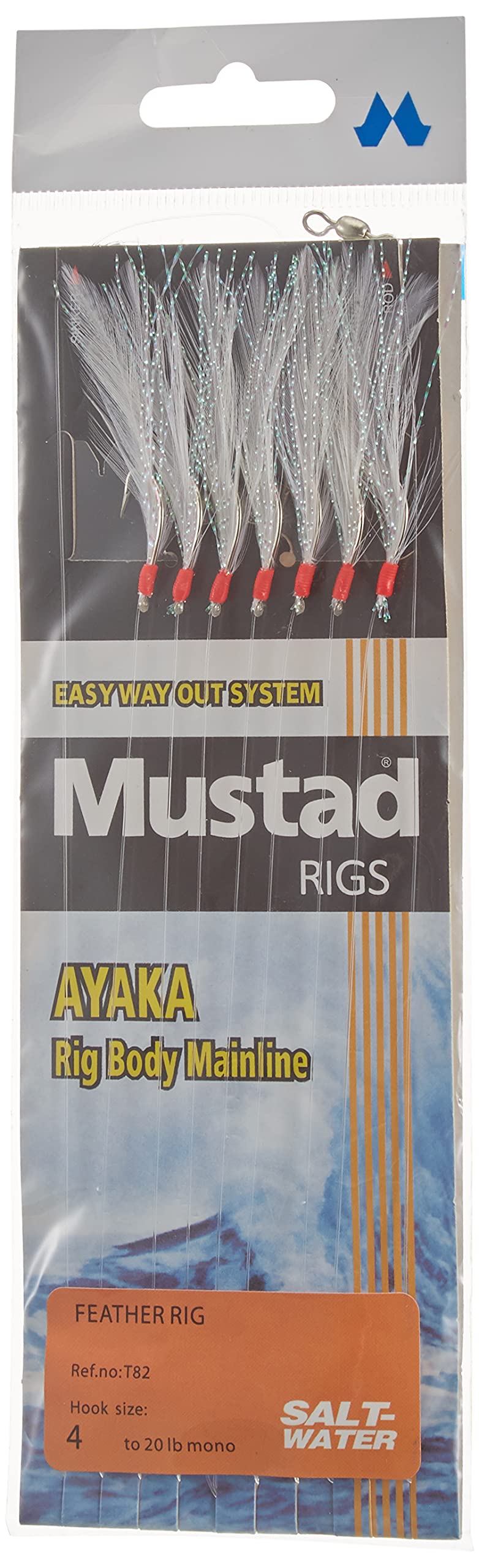 Mustad T82 Olta Çaparisi, İstavrit, Çinekop Avlarında Kullanıma uygun, Tekne ve Kıyı Avcılığı için İdeal Olta Çaparisi Beyaz 6