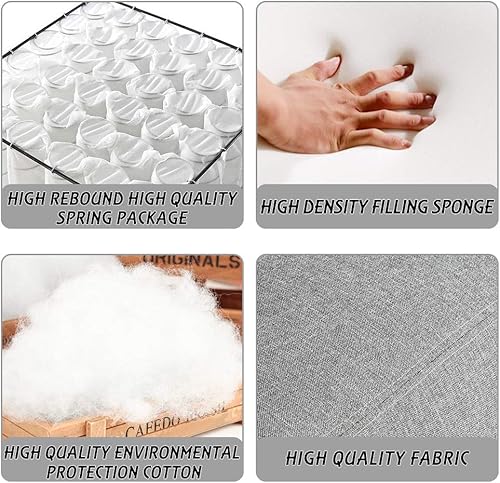 Miniatura 79 de BestMassage - Sillón reclinable para sala de estar Moderno sofá con respaldo alto, asiento para cine en casa con soporte lumbar (con masaje,