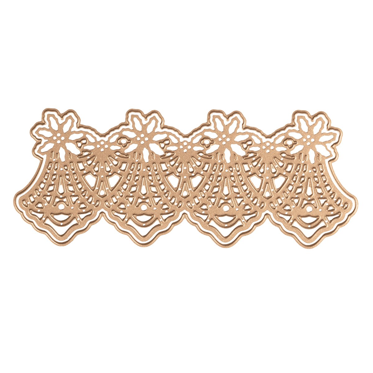 Spellbinders D-lites-Fustella Decorativa, Motivo: ll Never Leaf You-Fustella, in Metallo, Colore: Marrone