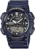 Casio AEQ-110W-2AVDF Wristwatch, Navy Blue, Standard
