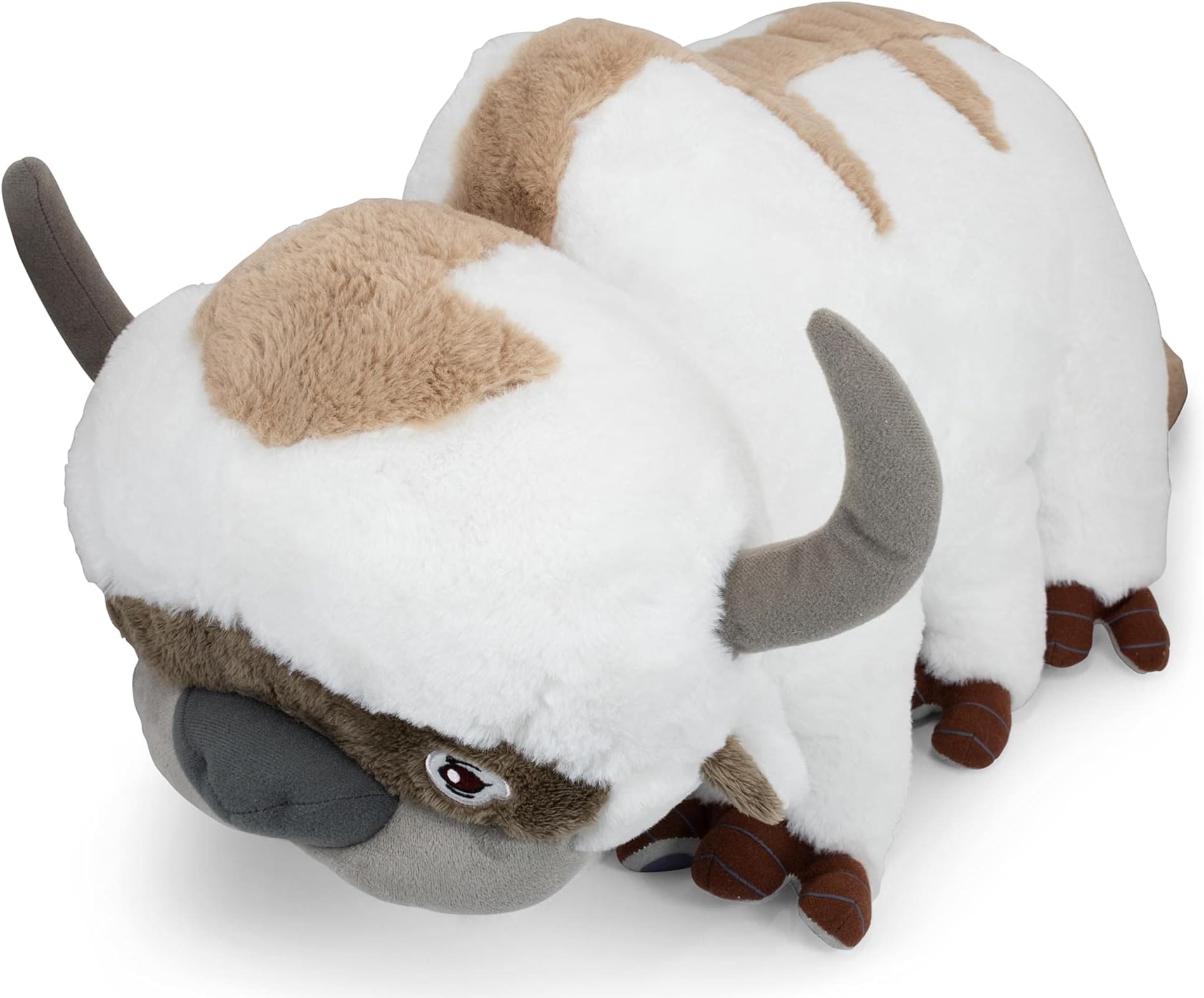 Golden Bell Studios Avatar: The Last Airbender Appa 22-Inch Character Plush Toy | Cute Plushies and Soft Stuffed Animals, Anime Manga Gifts and Collectibles | Kids Room Decor, Accessories, White