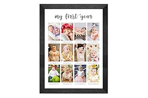 My First Year Picture Frame: Capture Precious Memories