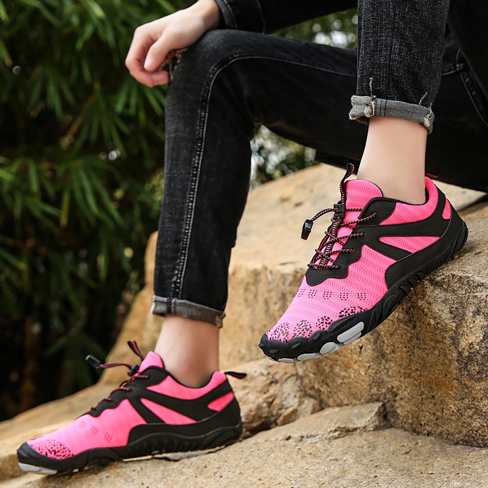Scarpette Da Scoglio Donna Scarpe Da Scoglio Uomo Sport Piscina Barca Mare Per Sassi Trasparenti Scogli Trekking Vela Sportive Acquatiche Ciabatte Entrare In Acqua 37 Pelle Water Shoes Camminare