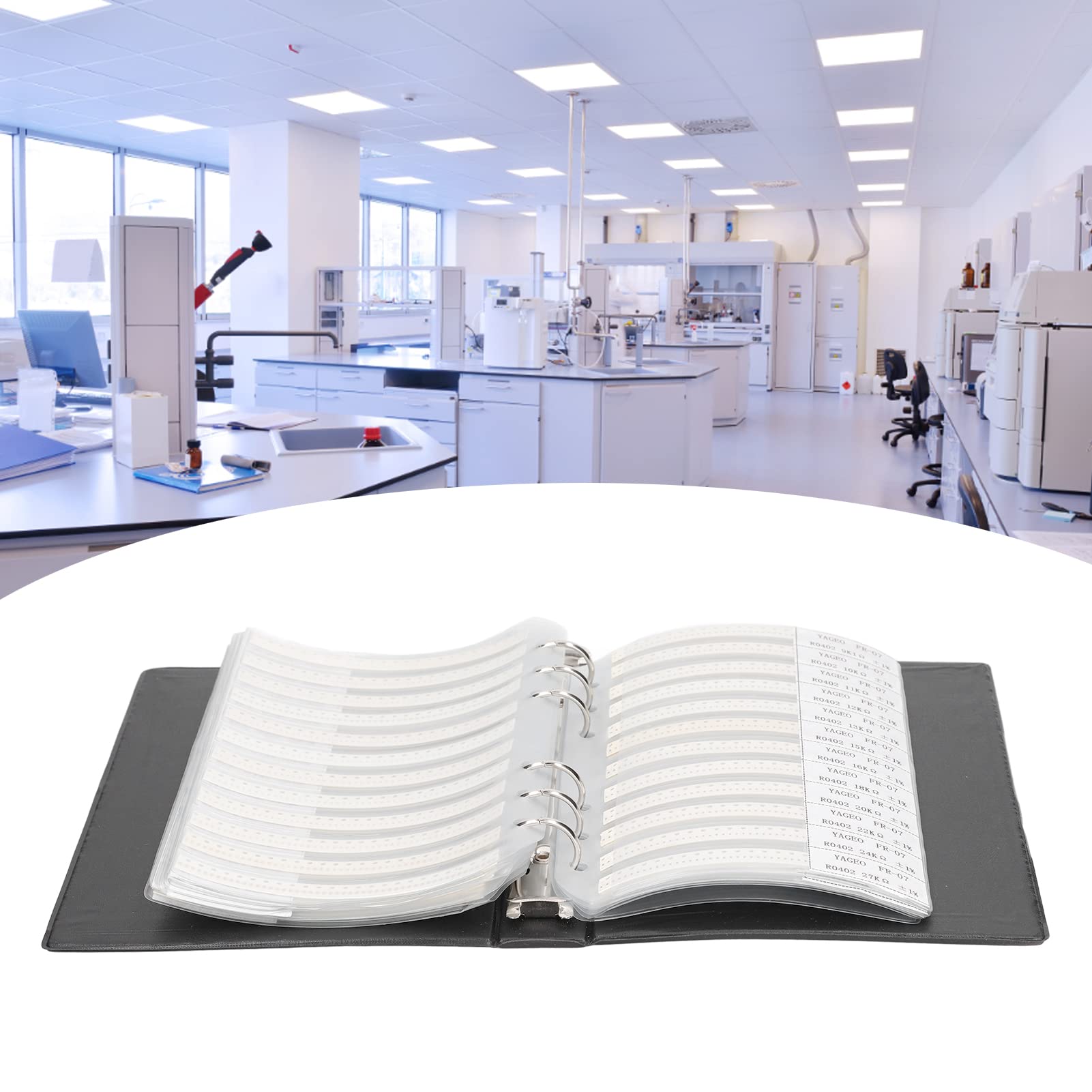 SMT Pack Box Book, Kondensator 8500 szt. Rezystor SMD Combo Książka z Próbkami 170 Typów Kondensator Combo Zestaw z Próbkami dokładność dla Tranzystorów Bjt