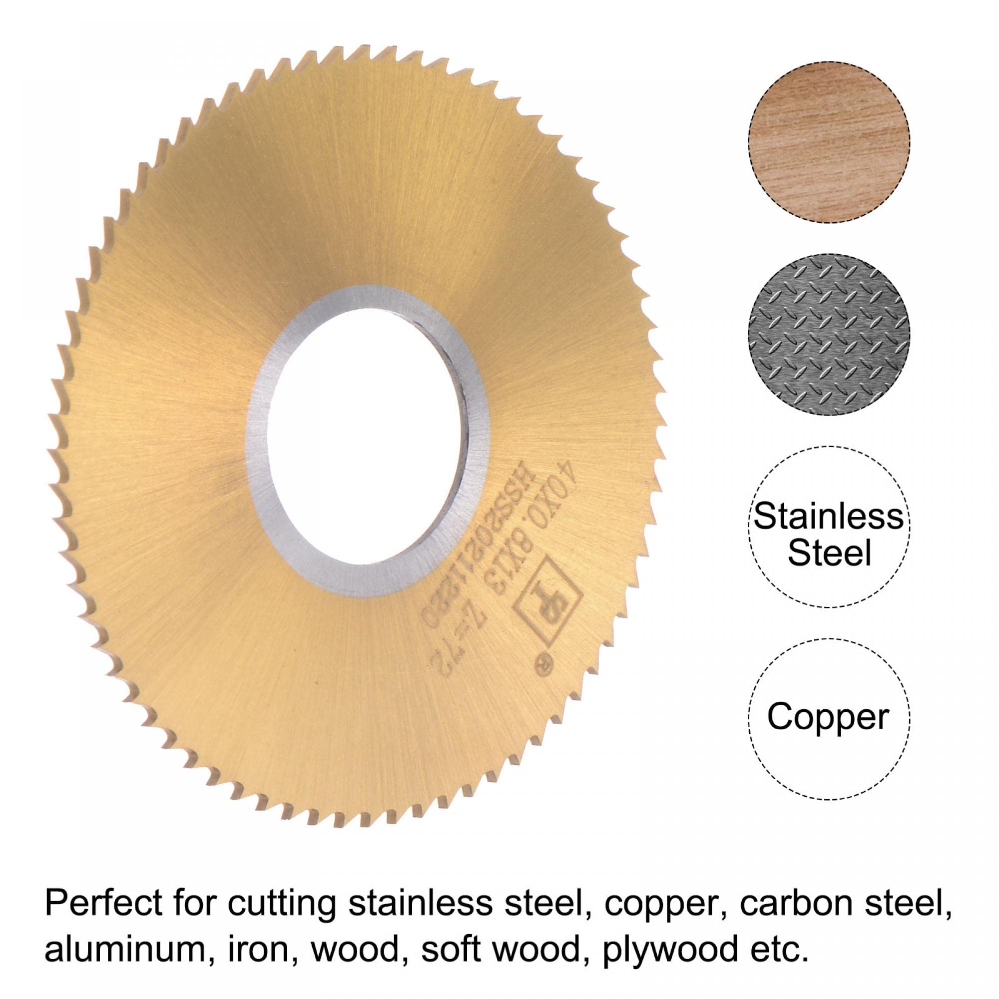 Lame De Scie Circulaire - Kotarbau - 60 Dents - Diamètre 160 Mm - Acier De Haute Qualité - Bagues De Réduction - Jardin