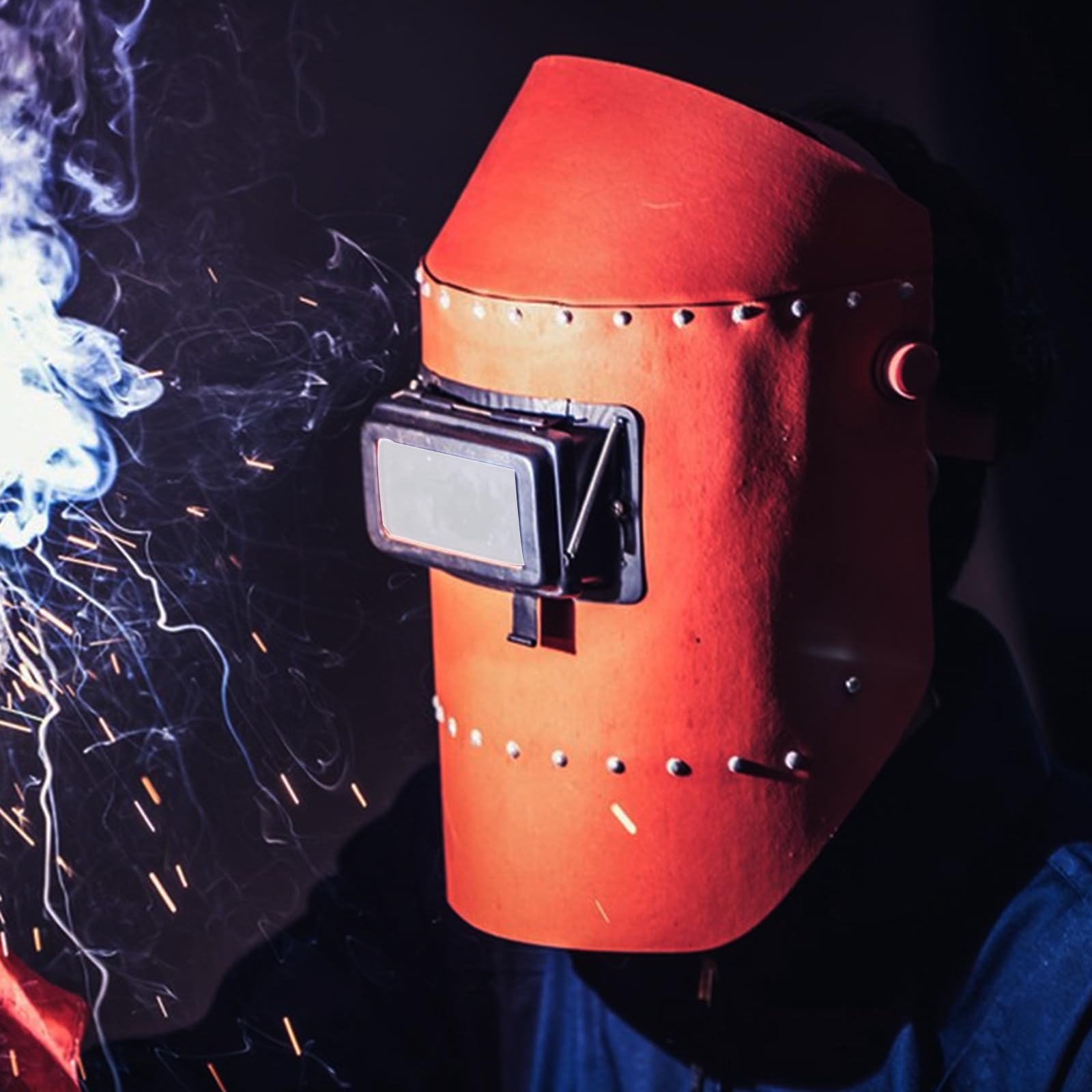 Welding Helmet Lens Replacement, Lenti Protettive in Vetro Trasparente, 100 Pezzi, Leggere, per Saldatura e Rettifica