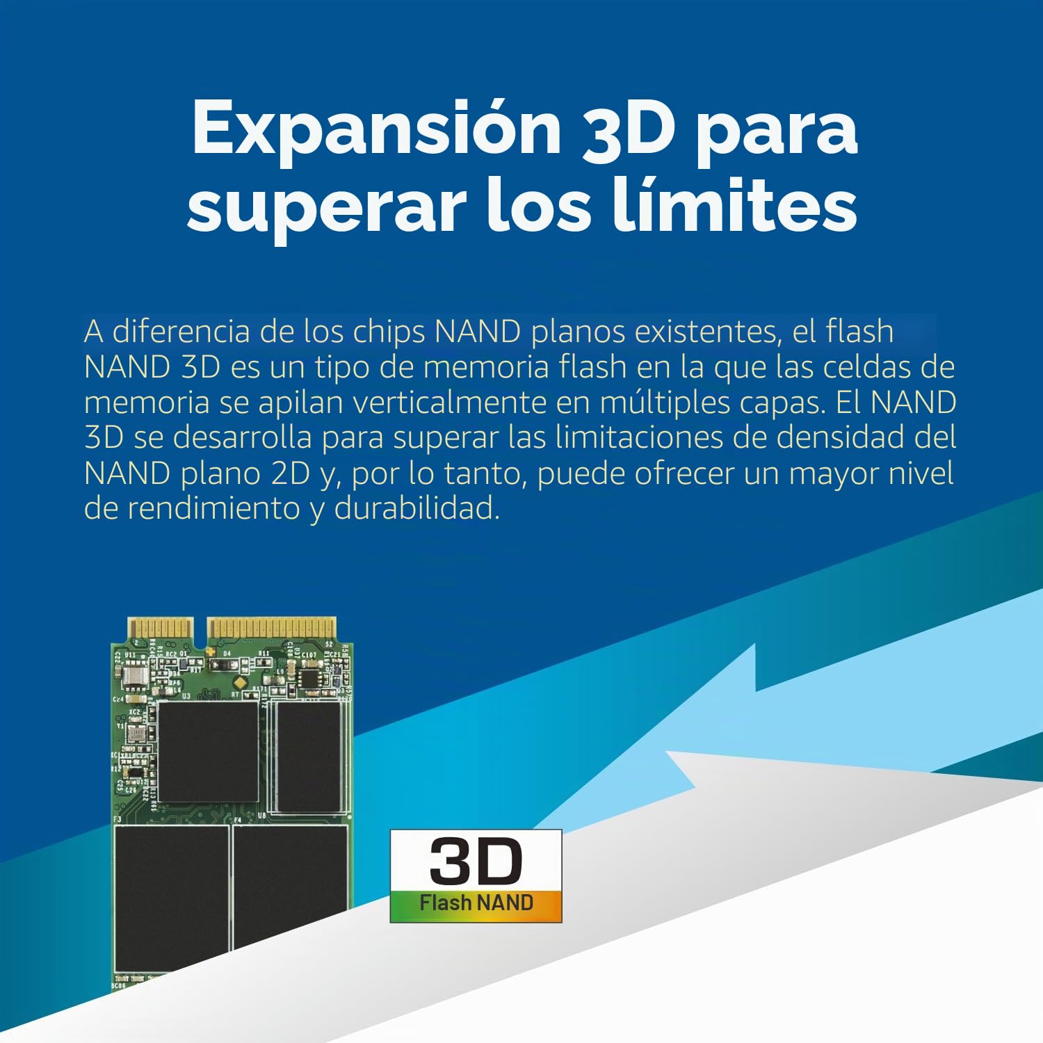Transcend 64GB MSA230S SATA III 6 Gb/s mSATA SSD 3D TLC NAND TS64GMSA230S