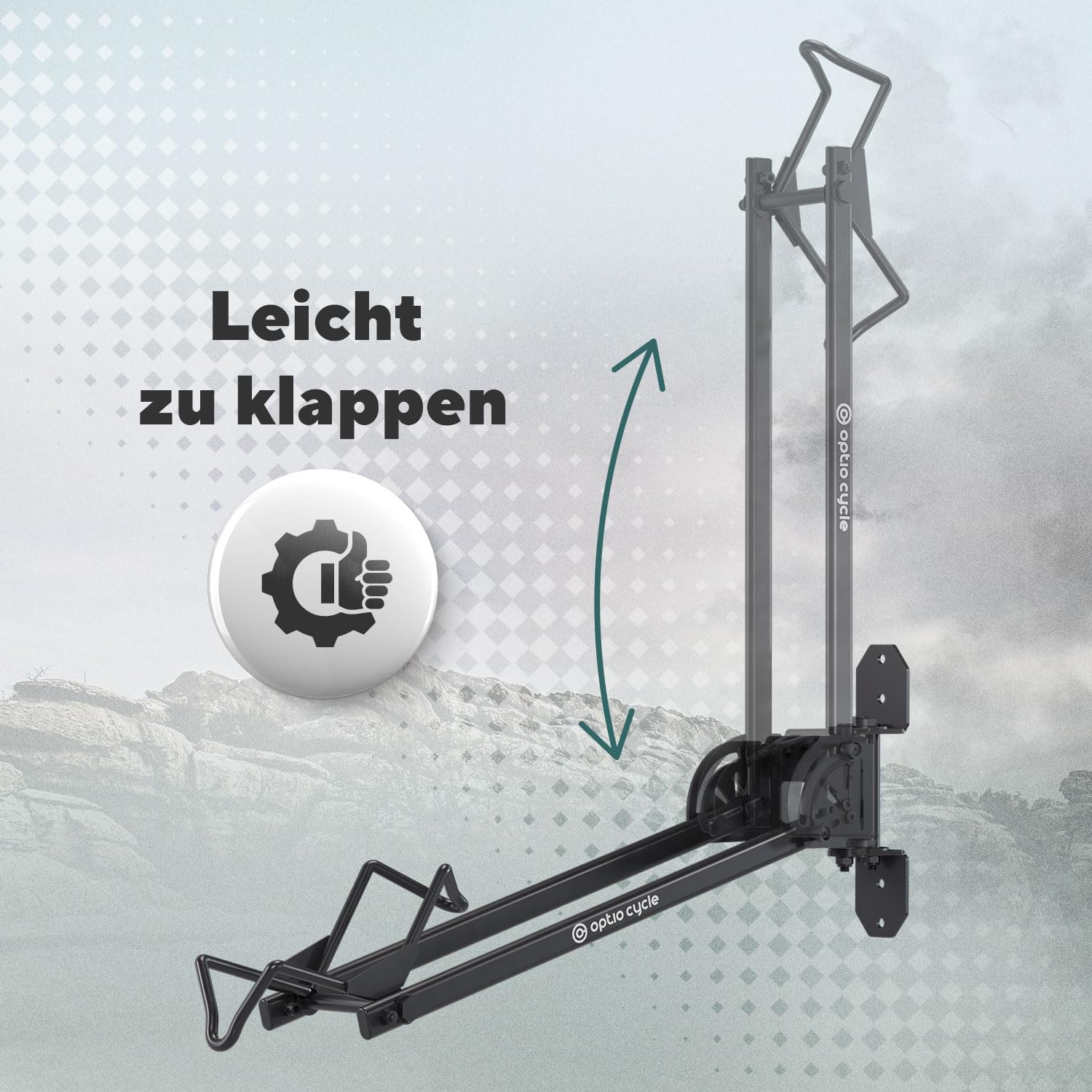 Muur Optio Cycle Wandfietshouder - Bewaar Je Fiets Aan De Muur, Bespaar Ruimte! Geschikt Voor Alle Fietsen Tot 25 Kg Fiets Ophangen Muur Optio Cycle Wandfietshouder - Bewaar Je Fiets Aan De Muur, Bespaar Ruimte! Geschikt Voor Alle Fietsen Tot 25 Kg Fiets Ophangen
