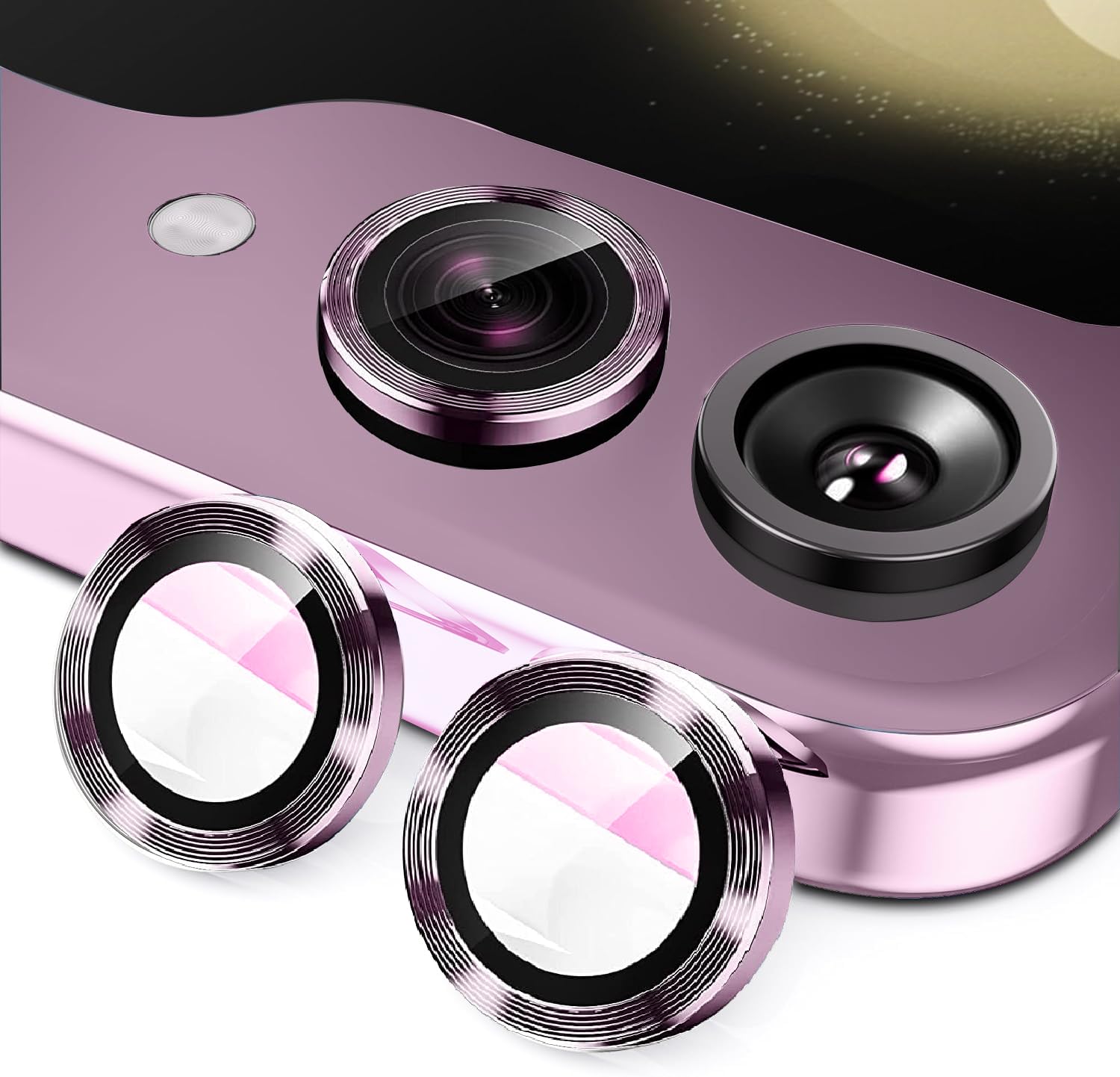 HUMBLE Camera Lens Protector for Samsung Galaxy Z FLIP 5 Tempered Glass Camera Lens Protector Tempered Glass Lens with Aluminum Edge Ring Cover Fit for Samsung Galaxy Z FLIP 5 (Purple) (B0CHFVQQW9) Amazon Price History, Amazon Price Tracker