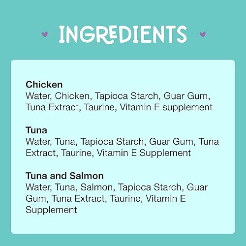 Miniatura 4 de LOVE, NALA - Golosinas naturales para lamer para gatos, tope, paquete variado, mousse, puré de comida húmeda para gatos, sin granos, sin OMG,