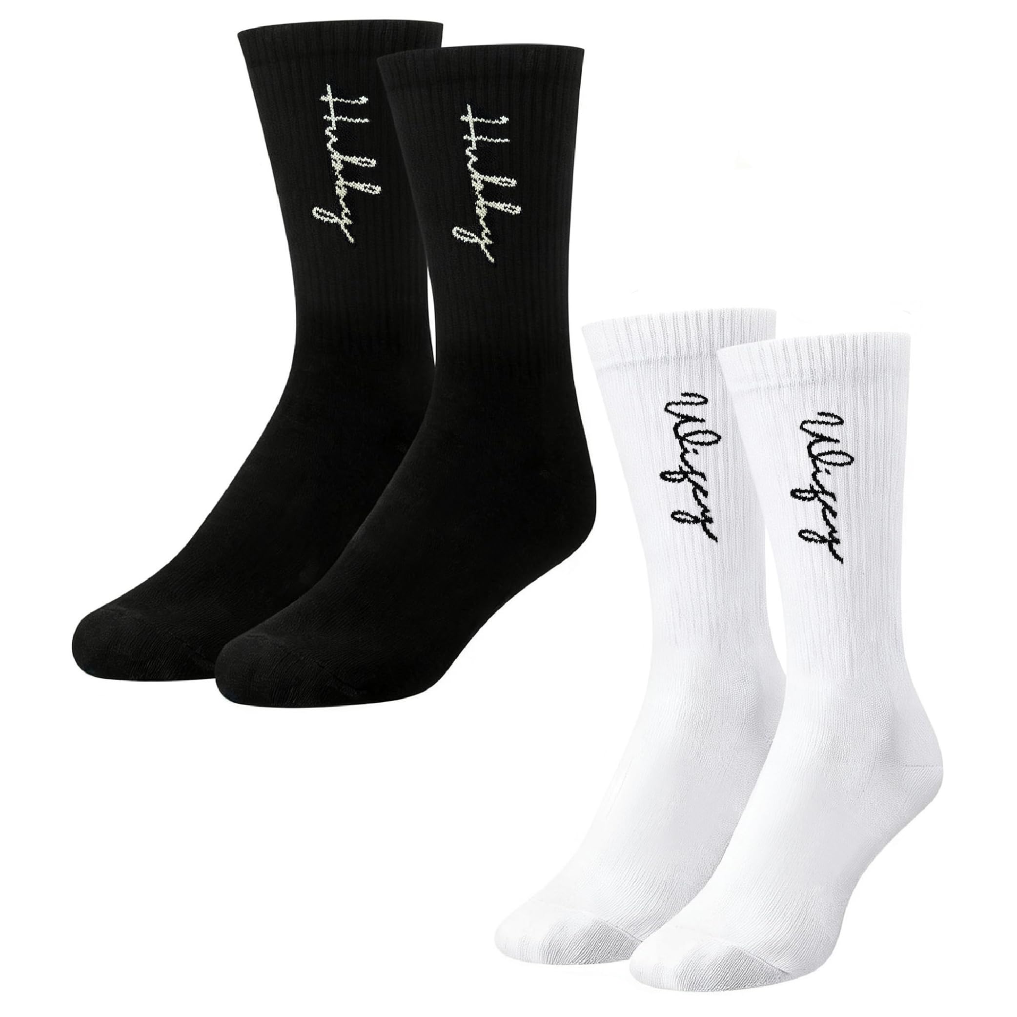 GroomBrideGifts Wedding Gifts for Couples, Mr & Mrs Socks, Engagement Gifts, A1 Hubby & Wifey, One Size
