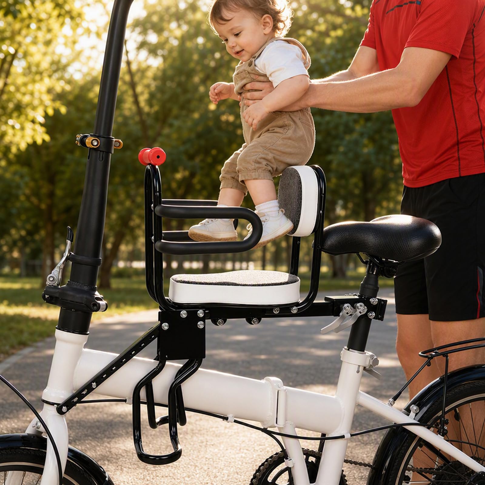 Bicicleta Bebé Sillín Eléctrico Grueso para MTB Bicicletas Asiento Niño