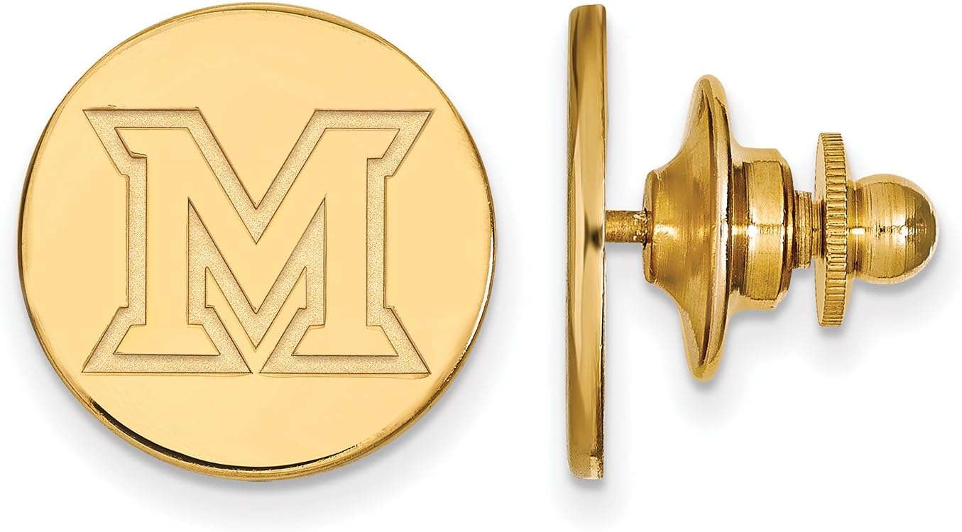 Miami Lapel Pin (Gold Plated)