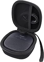 Vista 1 de Estuche duro para Altavoz inalámbrico portátil Bose SoundLink Micro Altavoz Bluetooth, negro