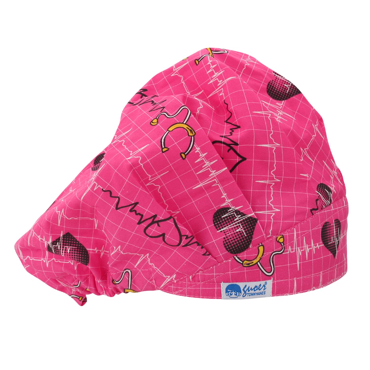 GUOER Hat Bouffant Cap One Size Multi Color