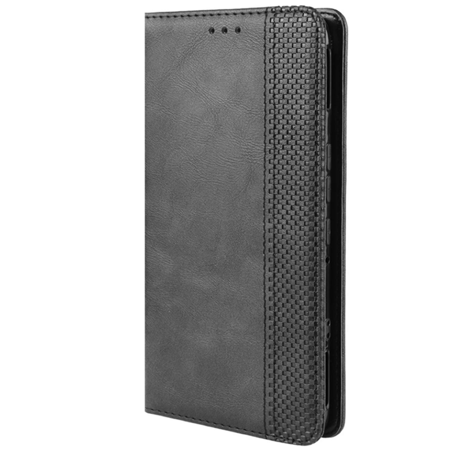 HualuBro Leder-Hülle Für Asus ROG Phone 2 – Flip Case Mit Kartenfächern, Ständer & Magnet!