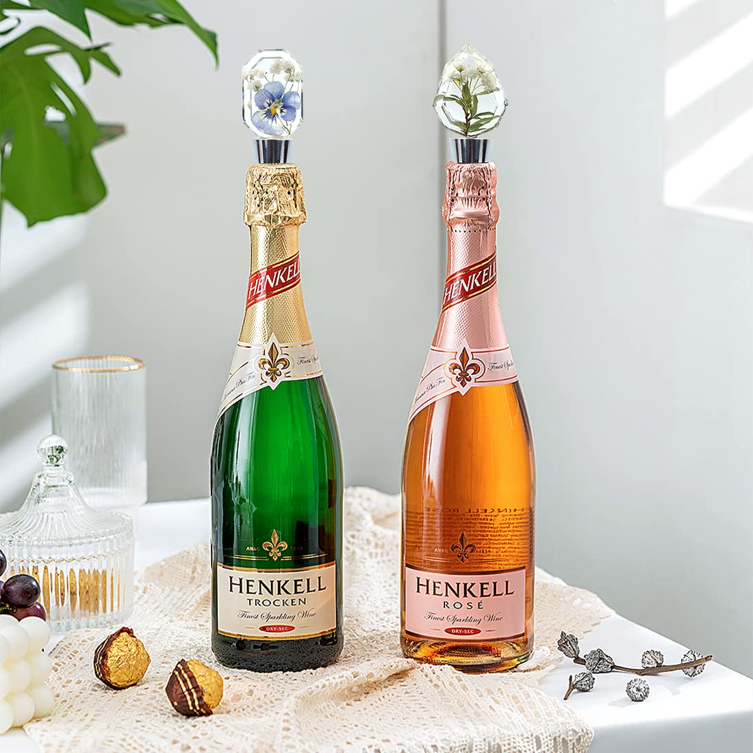 6 Stampi In Silicone Per Resina Voyyphixa - Per Anelli Tovaglioli Geometrici, Con Anelli, Ideali Per Decorazioni E Matrimoni - Foto 6