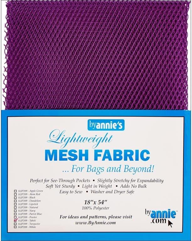 Annie Lightweight Mesh Fabric LTWT 18x54 Tahiti