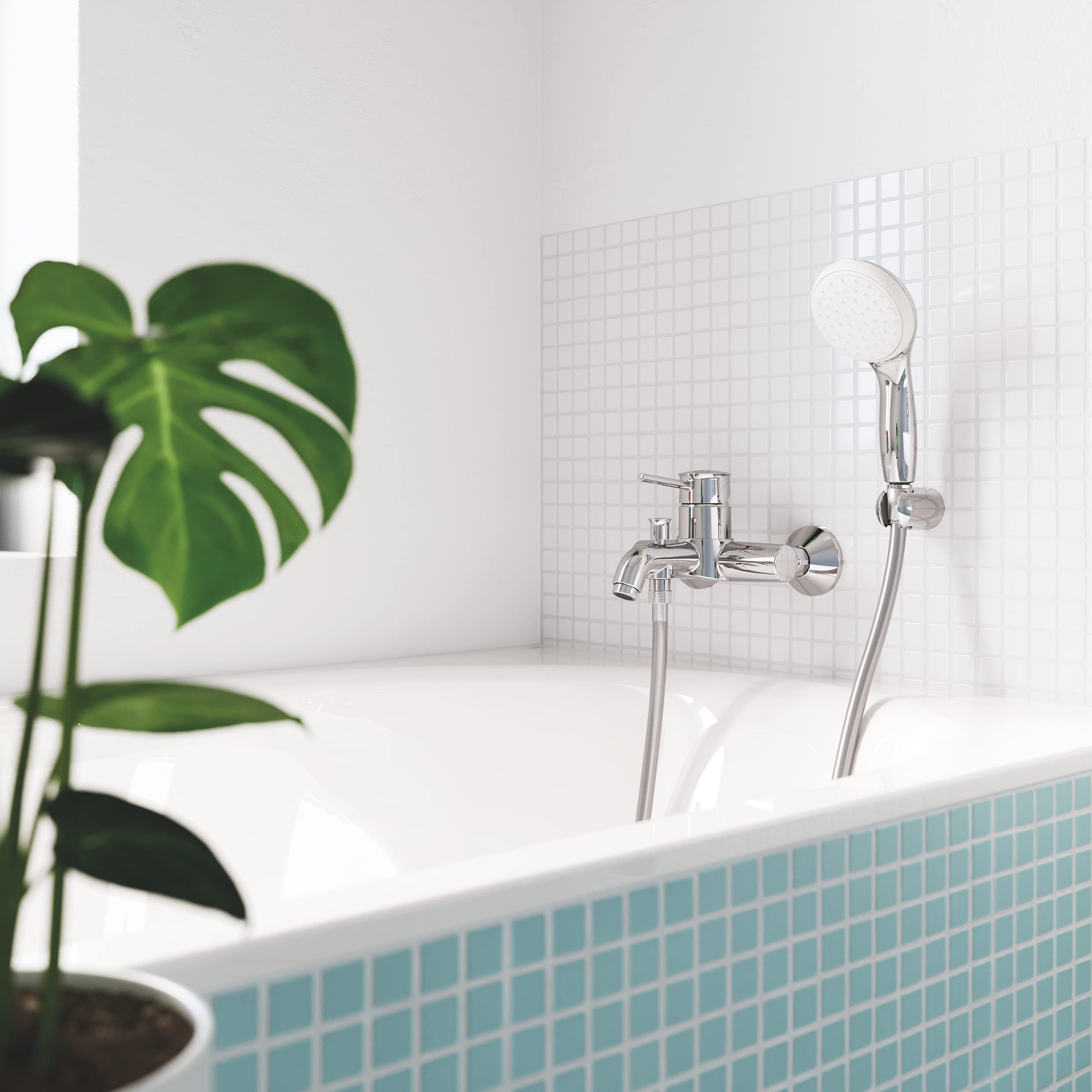Grohe Mitigeur monocommande Bain/Douche Start Classic, chromé, 23787000 (Import Allemagne)