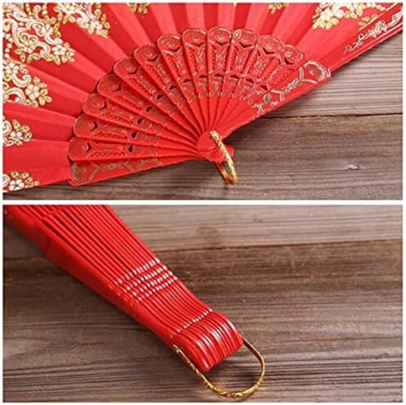 XIANGZI Grande Ventaglio Pieghevole Decorazione da Parete, Stile Giapponese, Grande Motivo A Onde Marine,Length 0.9X Height 0.5m