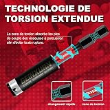 Geinxurn 68 Pieces Impact Screwdriver Bit Set (PH, TX, PZ, SL, hex), 1/4 inch Hexagonal Shaft S2 Alloy Steel 25/50/75/150 mm Bit Tips with 1Pc 75 mm Magnetic Bit Holder - 8