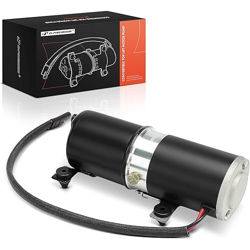 A-Premium Convertible Top Lift Motor Pump Compatible with Ford Mustang 2005 2006 2007, Replace# MP-2WIRE