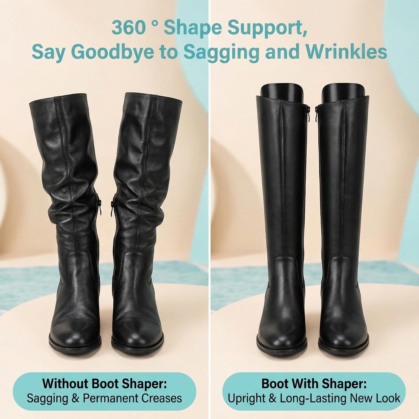 Amazon.com: Erioctry 2Pairs Shoe Trees - Tall & Short Boot Shaper