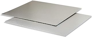 Range Kleen Silver Counter/Table Protector Mat - 17" x 20" - 2 Pack