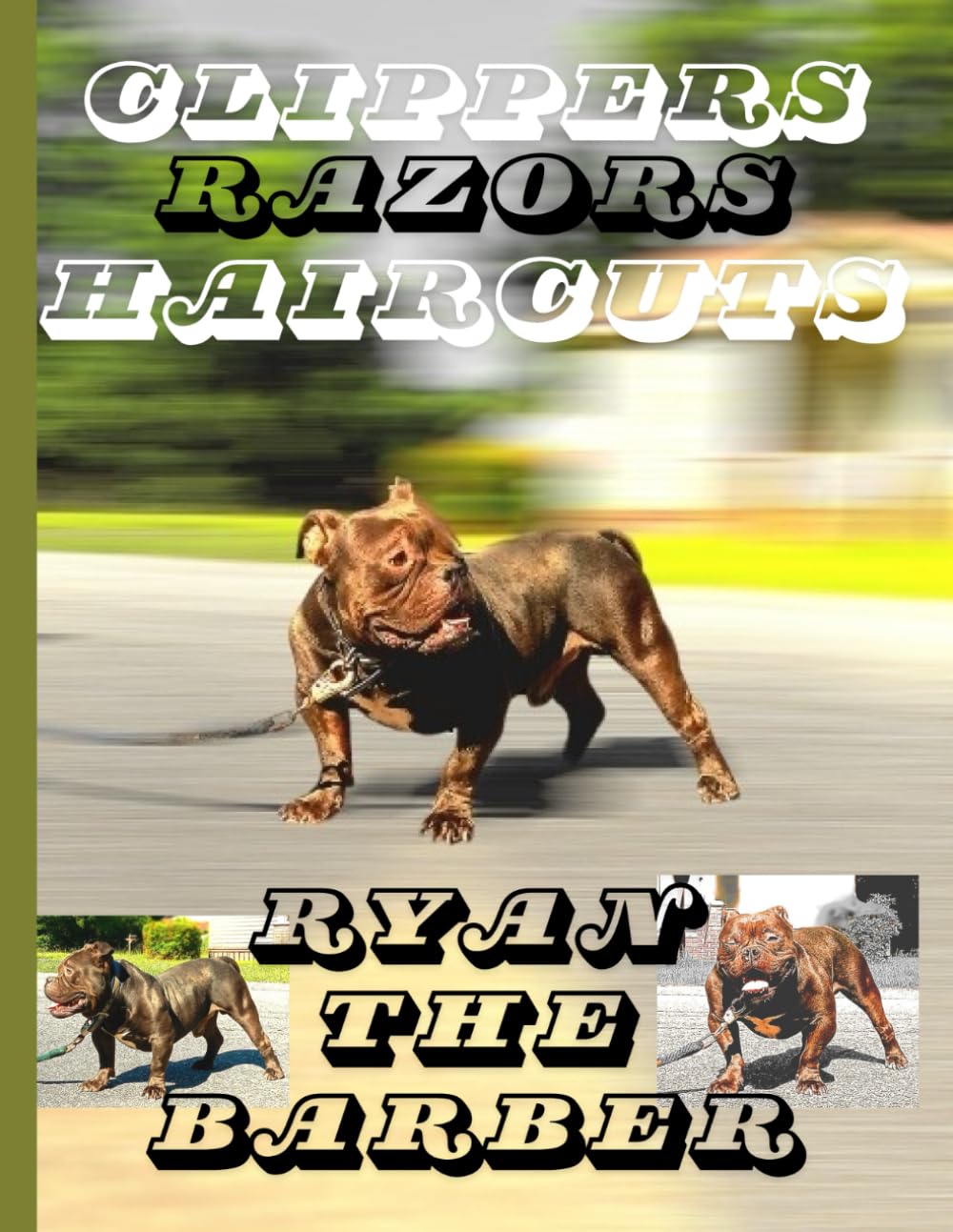 Clippers Razors and Haircuts avec les styles authentiques de barbier