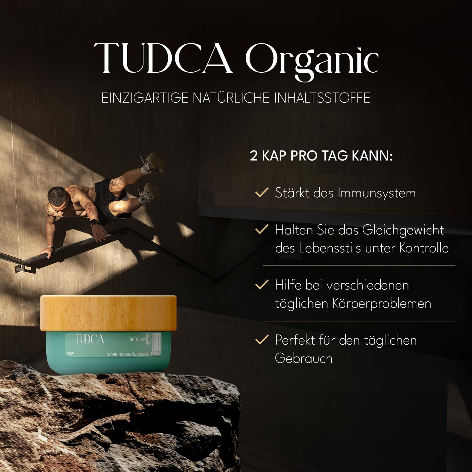 das stärkste Tudca I Tauroursodeoxycholic Acid I 1500 mg pro Portion I 120 vegane Kapseln I 3Kps pro Tag I Tudca Kapseln Hochdosiert, Nahrungsergänzungsmittel für Leber