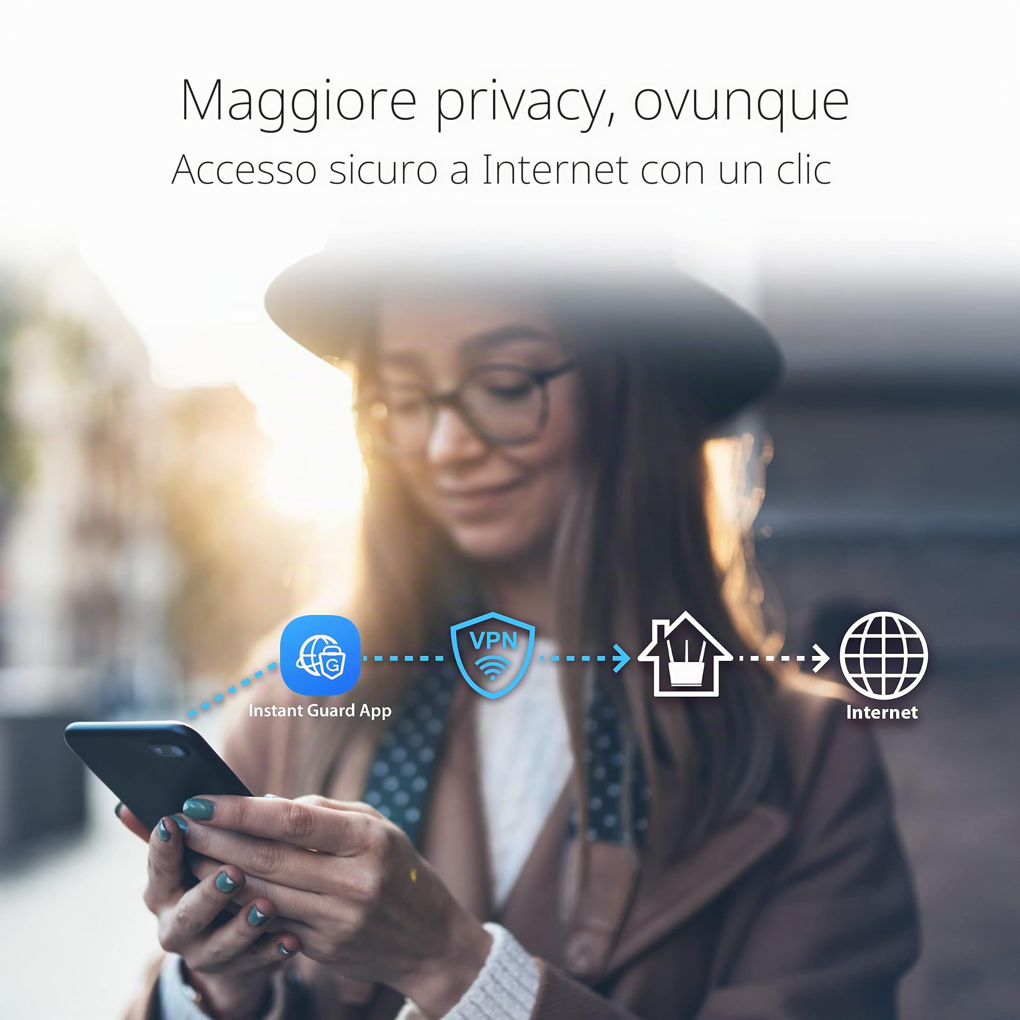 ASUS ROG STRIX GS-AX5400 Router Wi-Fi 6 dual-band per il gaming, compatibile con PS5 e giochi dispositivi mobili, VPN Fusion, Instant Guard, Gear Accelerator, porta di gioco, QoS adattivo e Aura RGB