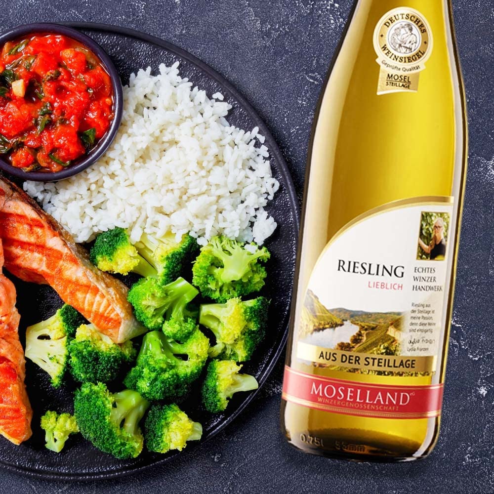 Moselland Riesling Aus Der Steillage Weißwein Lieblich Online Kaufen