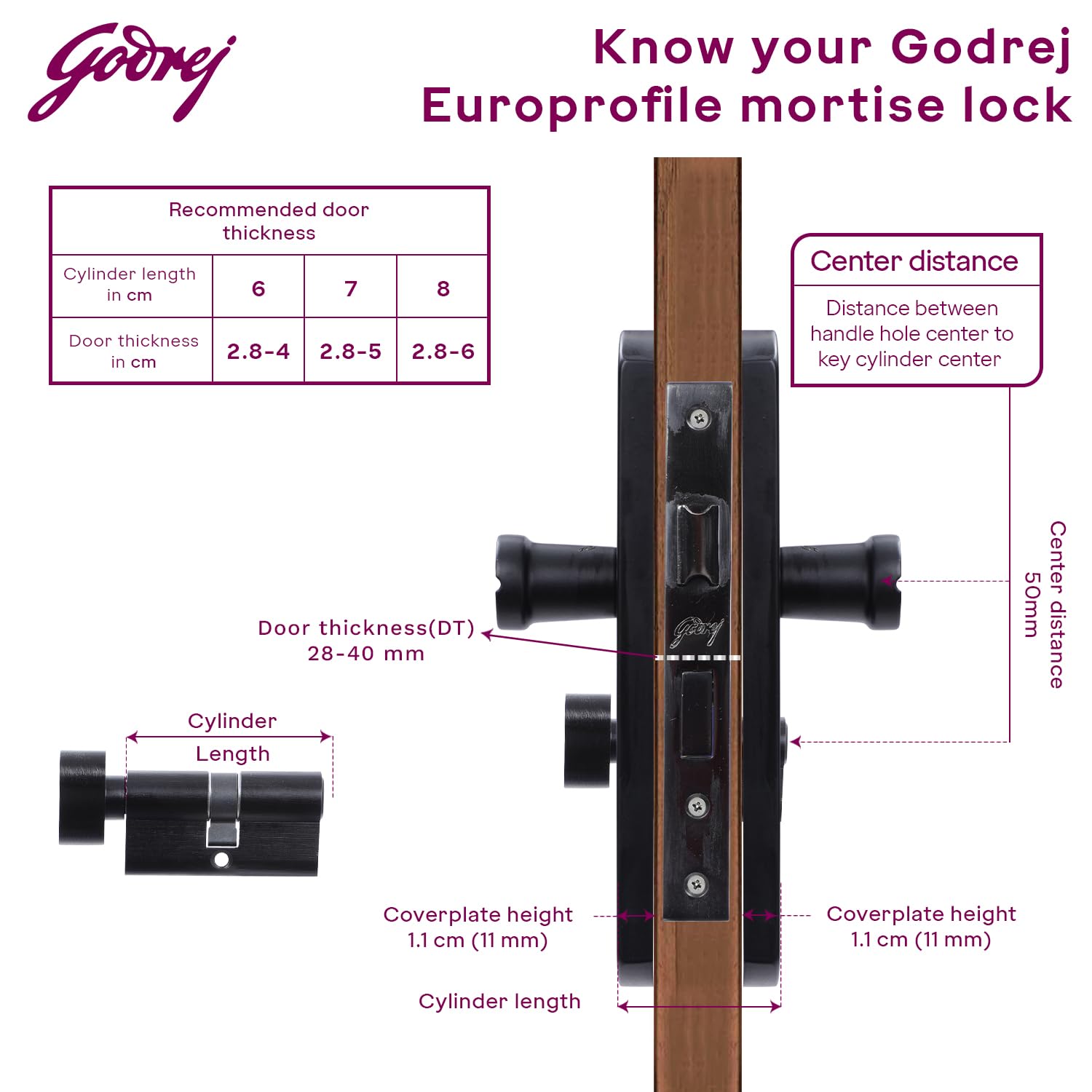Godrej Mortise Lock - Secure Your Doors -7