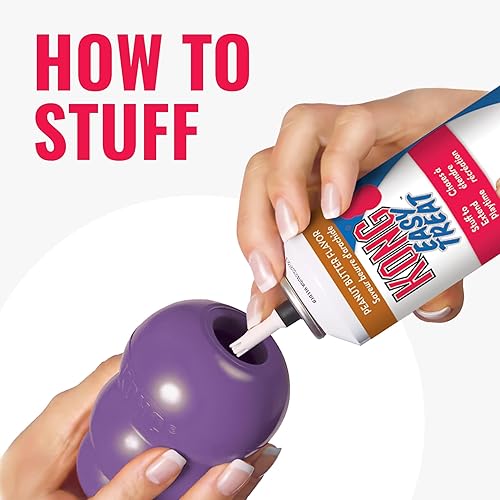 Vista 12 de Kong, Juguete para perros Senior Kong, color morado, L, Púrpura